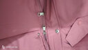 棉致羽絨棉服女中長(cháng)款2025冬季新款韓版寬松面包服加厚保暖連帽外套 玫瑰色【現貨秒發(fā)】 M _【100-120斤】 曬單實(shí)拍圖