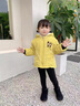 G.DUCK KIDS小黃鴨童裝男童外套秋冬季新款卡通連帽兒童衣服加絨款帥氣外套 黃色 110碼建議100-110cm4-5歲cm 曬單實拍圖