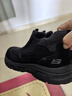 斯凱奇（Skechers）男鞋保暖男靴高幫鞋加厚加絨棉鞋一腳蹬休閑運(yùn)動(dòng)鞋237283C 海軍藍(lán)色/灰色/NVGY 42.5 曬單實(shí)拍圖