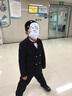 GOKU男童西套裝秋季鋼琴演出主持人西服兒童合唱服高端周歲男寶寶禮服 黑西裝+馬甲+褲子+襯衫領(lǐng)結胸花 150 （建議體重58-67斤） 曬單實(shí)拍圖