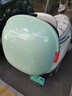 萬(wàn)仕龍電動(dòng)車(chē)后備箱通用雅迪愛(ài)瑪臺鈴綠源小牛小刀電瓶車(chē)儲物后靠背尾箱 清新綠+支架 曬單實(shí)拍圖