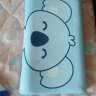 佳奥 儿童乳胶枕头泰国天然乳胶 儿童学生睡眠颈椎枕芯 3-6岁 浅蓝色 实拍图