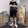NASA BASE純棉短袖t恤男冰絲夏季休閑運(yùn)動(dòng)套裝夏天衣服男裝半袖體恤夏裝潮 21013黑色+2099黑色 XL 125-145斤 曬單實(shí)拍圖
