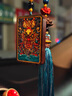 宏夢(mèng)零 汽車(chē)掛件2025新款原創(chuàng  )本命年龍年車(chē)內吊飾車(chē)載裝飾男士掛飾 【雙面彩繪】流蘇款-飛龍在天車(chē)掛 曬單實(shí)拍圖