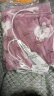 南极人（Nanjiren） 电热盖毯小型盖腿脚电加热护膝暖身毯披毛毯发热被子办公室家用 粉色姜饼人【105*85】3档-可拆洗 实拍图
