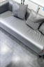 廣益潤臥室沙發(fā)小戶(hù)型公寓出租房雙人小沙發(fā)懶人客廳美發(fā)店休息區 淺灰色-科技布 148cm 三人(乳膠坐墊) 曬單實(shí)拍圖