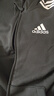 adidas休閑連帽拉鏈夾克外套男裝阿迪達(dá)斯官方輕運(yùn)動(dòng)GK9032   黑色/白   L 曬單實(shí)拍圖