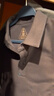 拇指白小T男款熱力智暖長(cháng)袖POLO衫秋季翻領(lǐng)商務(wù)百搭上衣體恤衫 藏青色 2XL 曬單實(shí)拍圖