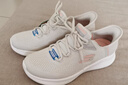 斯凱奇（Skechers）閃穿鞋女鞋輕奇跑步健步鞋一腳蹬透氣軟底緩震休閑運動(dòng)鞋150012 曬單實(shí)拍圖