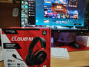 極度未知（HYPERX）颶風(fēng)2升級款颶風(fēng)3 頭戴式游戲電競耳機電腦耳麥 吃雞游戲耳機 適配三角洲行動(dòng) 【颶風(fēng)3黑紅】金榜精選丨DTS音效 頭戴式游戲耳機 曬單實(shí)拍圖