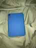 亿色适用于ipad mini6 保护壳苹果2021款智能双面夹平板电脑保护套apple散热平板轻薄防摔带搭扣皮套-蓝色 实拍图