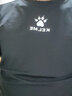 卡爾美（KELME）運(yùn)動(dòng)緊身衣男戶外保暖加絨打底衫跑步訓(xùn)練健身服少年上衣 黑色 XL/180 曬單實(shí)拍圖
