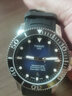 天梭（TISSOT）官旗 瑞士手表海星1000系列潛水表自動(dòng)機械男表300米防水送男友 藍盤(pán)橡膠帶T120.407.17.041.00 曬單實(shí)拍圖