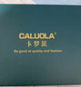 卡羅萊（CALUOLA）女表機械表女士手表鋼帶時尚十大防水名牌腕表高檔品牌手表女機械 金白粉皮 曬單實拍圖