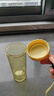 特百惠（Tupperware）瑩彩430ml男女學(xué)生簡約便攜寬口戶外運(yùn)動(dòng)夏季塑料水杯子 香草黃 430ml 1個(gè) 曬單實(shí)拍圖