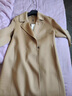 ETLK高端雙面呢羊毛大衣女長(cháng)款修身2025秋冬新款氣質(zhì)赫本風(fēng)毛呢子外套 駝色 大氣顯白（不挑人，主推） L 115-125斤 曬單實(shí)拍圖