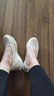 斯凱奇（Skechers）女鞋夏季時(shí)尚透氣淺口單鞋復(fù)古鞋子女低幫一腳蹬平底通勤鞋104199 自然色/NAT 37.5 曬單實(shí)拍圖