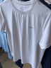 鴻星爾克兒童裝男童速干短袖t恤夏季短T男生夏裝中大童運動(dòng)半袖T恤 正白 2012 150 曬單實(shí)拍圖
