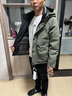 JEEP SPIRIT防寒羽絨服男裝加厚冬季2025新款潮牌高端美式工裝輕薄沖鋒外套男 JEEP軍綠色【90%顧客購買(mǎi)】 L 【偏大一碼 建議115-140斤】 曬單實(shí)拍圖