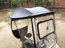 收谷電動車全封閉雨棚蓬新款全包圍電瓶車雨傘摩托車擋風擋雨加厚冬季 【好運鴨】新款全包圍可拆側(cè)簾 電動車(有)反光鏡選 曬單實拍圖