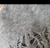 帕什 新款羊绒围巾女100%山羊绒镂空花型百搭围脖针织围巾 AT-2138 灰色 实拍图