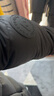 美力城【檀健次同款】長(cháng)款羽絨服女裝新款95%極地鵝絨外套時(shí)尚泡芙 猛石黑 L （120-130斤） 曬單實(shí)拍圖