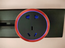 奧多朗軌道插座帶開(kāi)關(guān)滑動(dòng)電力導軌可移動(dòng)免打孔家用廚房大功率插排板G3 G3黑帶開(kāi)關(guān)50cm+黑五孔3個(gè) 曬單實(shí)拍圖