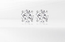 LEGEND LIGHT經(jīng)典四爪耳釘輕奢時尚18K金培育鉆石禮盒裝【1克拉鉆】 曬單實拍圖
