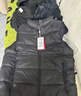 坦博爾羽絨服男冬季輕薄羽絨馬甲立領(lǐng)保暖馬夾TA330033 黑色 XL (180) 曬單實(shí)拍圖