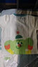嘟嘟家【立體卡通】?jì)和绦銽恤夏季男童上衣半袖女童可愛(ài)夏裝舒適童裝 綠色 90 cm 曬單實(shí)拍圖