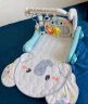 奥智嘉婴儿健身架宝宝蓝牙脚踏钢琴0-1岁学步车新生儿玩具用品满月礼物 实拍图