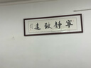 漢傲 名家手寫書法字畫客廳裝飾畫書房茶室掛畫辦公室勵(lì)志墻壁畫定制 寧?kù)o致遠(yuǎn) 裝裱含實(shí)木框 165*51cm 曬單實(shí)拍圖