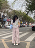 珂卡芙（KEKAFU）法式瑪麗珍鞋女鞋仙女風(fēng)平底單鞋子女優(yōu)雅珍珠淺口小皮鞋女伴娘鞋 杏色 跟高2.8cm 37 曬單實拍圖