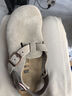 BIRKENSTOCK勃肯德國進(jìn)口新品男女款牛皮絨面革Tokio包頭系踝拖鞋 沙色窄版1028323 38 曬單實(shí)拍圖