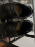 百丽男鞋舒适商务皮鞋春夏真皮系带德比鞋通勤正装鞋3UX01CM5 黑色-3UX01 42 实拍图