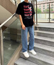 真維斯（Jeanswest）夏季冰絲薄款牛仔褲男修身直筒潮牌男褲子2025新款男士休閑長(cháng)褲子 藍色 32 曬單實(shí)拍圖
