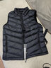 君羽鵝絨羽絨馬甲秋冬情侶款800蓬白鵝絨休閑保暖立領(lǐng)坎肩背心G51051 黑色-男款 S 推薦男120斤以下/女95斤以下 曬單實(shí)拍圖