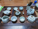 廷懷窯汝窯兔子茶藝茶桌上的茶寵擺件精品可養(yǎng)創(chuàng)意汝瓷茶具小擺件 卵青釉茶寵玉兔 曬單實(shí)拍圖