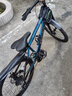 永久自行車(chē)山地車(chē)成人越野減震變速鋁合金油碟公路賽學(xué)生男女單車(chē)碟剎 【海藍青】輻條輪鋁架 27速24寸（適合145-165cm） 曬單實(shí)拍圖