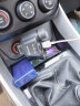 Kylie车载手机充电器一拖三汽车点烟口MP3蓝牙播放器适配器GSF-002黑色折叠款数显24W快充4.8A一拖四 实拍图