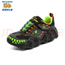 Skechers斯凱奇自營(yíng)男中大童怪獸魔術(shù)貼閃燈男童運動(dòng)鞋兒童跑步鞋400112L 曬單實(shí)拍圖