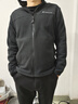 探路者（TOREAD）抓絨服 秋冬男士開衫外套雙面抓絨抗靜電保暖抓絨衣TACCCM91985 曬單實拍圖