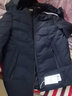 雪中飛羽絨服男短款冬季外套男士襖子新款外衣中青年戶外白鴨絨 B601-Y615青藍色 XL (125斤-145斤) 曬單實拍圖