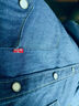 Levi's【商場(chǎng)同款】李維斯男士美式街頭休閑牛仔襯衫外套85744 深藍色 S 曬單實(shí)拍圖