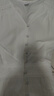 茵曼（INMAN）度假仙氣萊賽爾連衣裙2025夏季女裝新品短袖鏤空蕾絲白裙子 云朵白 M 曬單實拍圖