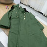 蔓睫棉大衣男老式防水軍大衣冬季加厚加長(cháng)保安大衣防寒服東北棉襖棉服 防水精致款-加厚綠絨-雨雪都不怕 均碼/適合120-200斤都可以穿 曬單實(shí)拍圖