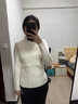 ARTFULMOM英國哺乳毛衣秋冬加厚時(shí)尚孕婦裝產(chǎn)后保暖百搭半高領(lǐng)喂奶針織上衣 灰色 XL（120-135斤） 曬單實(shí)拍圖