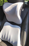 愛(ài)車(chē)屋汽車(chē)頭枕3D護頸枕太空記憶棉座椅頸椎枕車(chē)載枕頭車(chē)內用品 【甄選太空棉】 頭腰套裝-翟石灰 曬單實(shí)拍圖