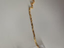賽菲爾復(fù)購補(bǔ)貼黃金吊墜女足金花絲玲瓏?yán)C球百搭DIY款 單吊墜 約2.12克 曬單實拍圖