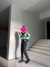 俞兆林（YUZHAOLIN）直筒牛仔褲女2025秋冬季新款女裝九分褲子休閑加絨加厚 黑色(加絨) 加厚 M 建議98-110斤 曬單實(shí)拍圖